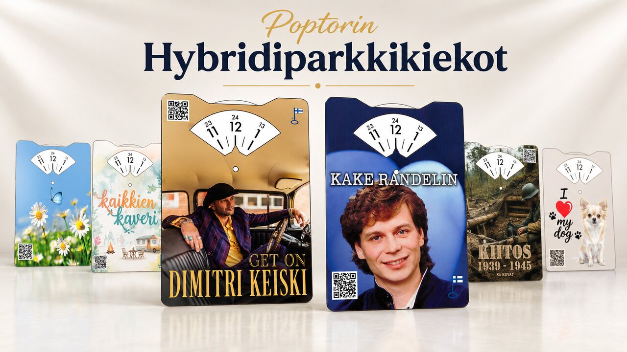 Poptorin Hybridi parkkikiekko