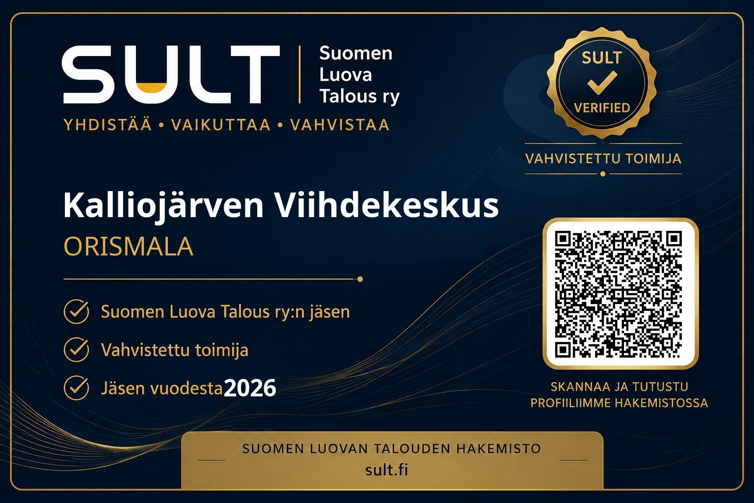 SULT-jäsenkyltti